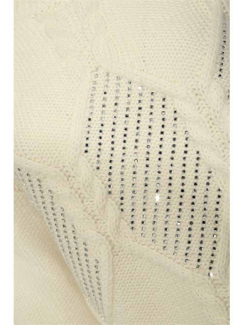 Maglia lupetto in misto lana con strass Clips | A819 568000003